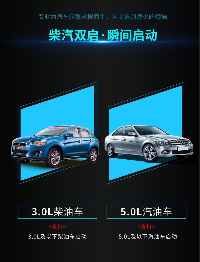 昂佳A30汽車應(yīng)急啟動(dòng)電源